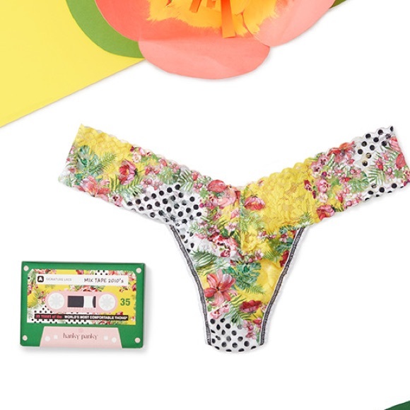 Hanky Panky original rise mixed tape thong 2010’s limited edition 5 Pairs NIB - Picture 7 of 7